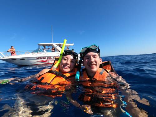 DC Explorer Snorkeling in Isla Mujeres and swim with Whale sharks