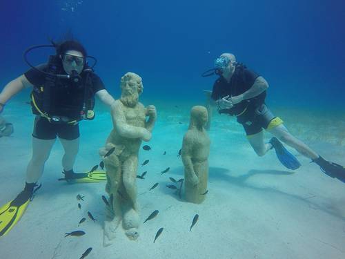 Olympian divers